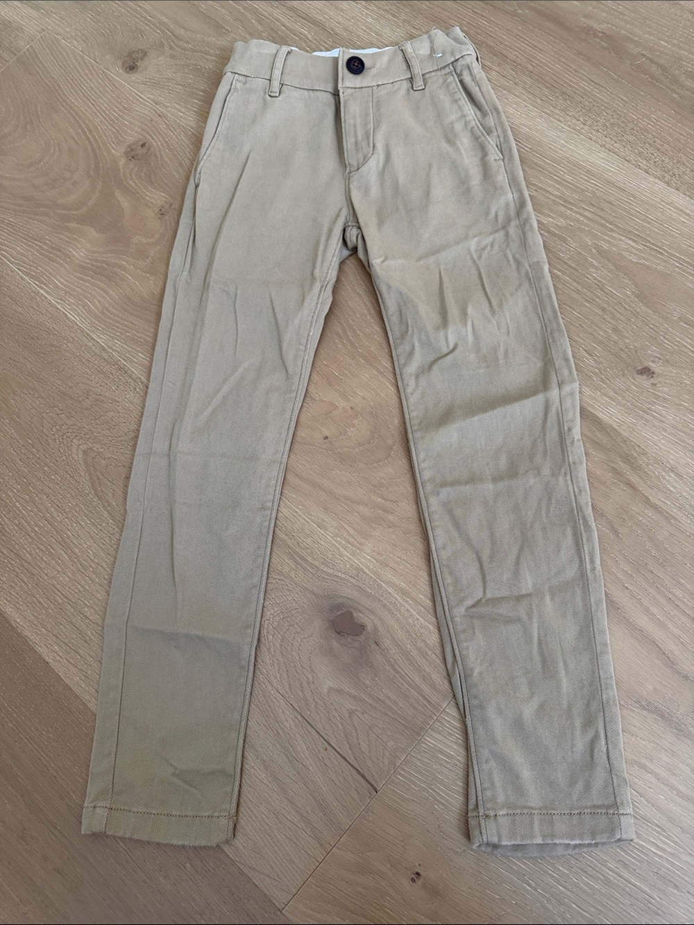 Abercrombie & Fitch Boys Beige Khaki Pants